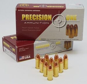 Precision One Ammunition 135-grain FMJ